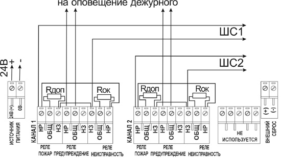 Ипдл д ii 4р схема подключения к сигнал 20